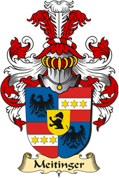 v.23 Coat of Family Arms from Germany for Meitinger