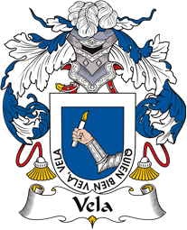 Spanish Coat of Arms for Vela