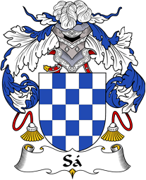 Portuguese Coat of Arms for Sá