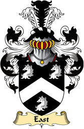 English Coat of Arms (v.23) for the family East