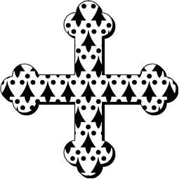 Cross, Bottonee Ermine