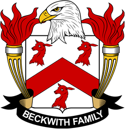 Coat of arms used by the Beckwith family in the United States of America