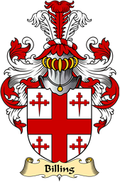 Welsh Family Coat of Arms (v.23) for Billing (of Flint)