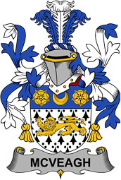 Irish Coat of Arms for McVeagh or McFingah