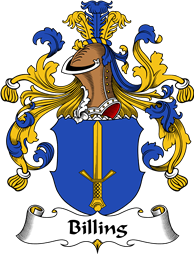 German Wappen Coat of Arms for Billing