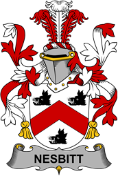 Irish Coat of Arms for Nesbitt