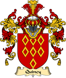 English Family Coat of Arms (v.25) Quincy
