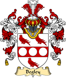 Irish Family Coat of Arms (v.25a) Bagley or Begley