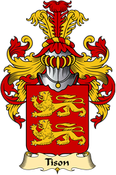 French Family Coat of Arms (v.23) for Tison