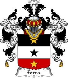 Italian Family Coat of Arms (v.25b) Ferra