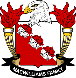 Coat of arms used by the MacWilliams family in the United States of America