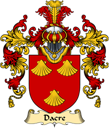 English Family Coat of Arms (v.25) Dacre