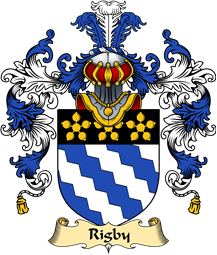 English Family Coat of Arms (v.25) Rigby
