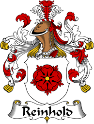 German Wappen Coat of Arms for Reinhold