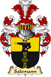 v.23 Coat of Family Arms from Germany for Salzmann