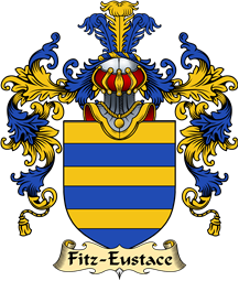 Irish Family Coat of Arms (v.25a) Fitz-Eustace