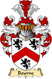 English Coat of Arms (v.23) for the family Bourne