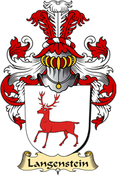 v.23 Coat of Family Arms from Germany for Langenstein