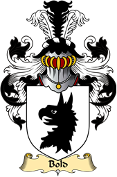 Welsh Family Coat of Arms (v.23) for Bold (Bowld of Conwy, North Wales)