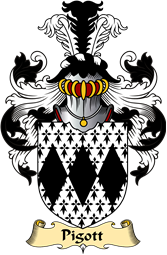 Irish Family Coat of Arms (v.23) for Pigott