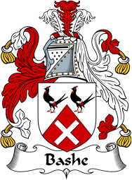 English Coat of Arms for the family Bashe