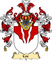English Family Coat of Arms (v.25) Coe