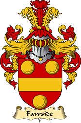 Scottish Family Coat of Arms (v.23) for Fawside or Fawsyde