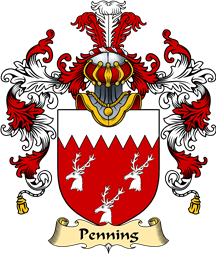 English Family Coat of Arms (v.25) Penning