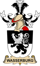 Republic of Austria Coat of Arms for Wasserburg