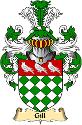 Scottish Family Coat of Arms (v.23) for Gill