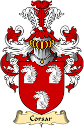 Scottish Family Coat of Arms (v.23) for Corsar