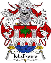 Portuguese Coat of Arms for Malheiro