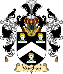 English Family Coat of Arms (v.25) Vaughan (Wales)