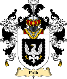English Family Coat of Arms (v.25) Palk