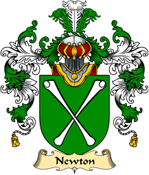 English Family Coat of Arms (v.25) Newton