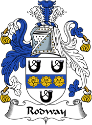 English Coat of Arms for the family Rodway