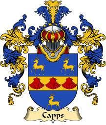 English Family Coat of Arms (v.25) Capps