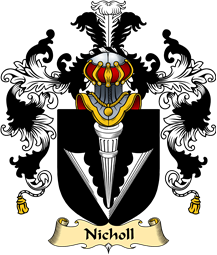 English Family Coat of Arms (v.25) Nicholl