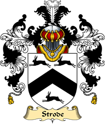 English Family Coat of Arms (v.25) Strode