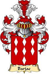 French Family Coat of Arms (v.23) for Barjac