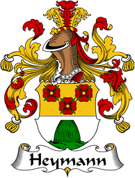 German Wappen Coat of Arms for Heymann