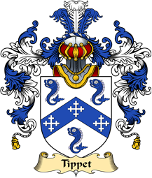 English Family Coat of Arms (v.25) Tippet (s)