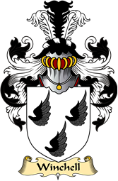 English Coat of Arms (v.23) for the family Winchell