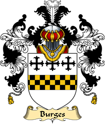 English Family Coat of Arms (v.25) Burges