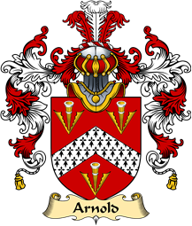 English Family Coat of Arms (v.25) Arnold