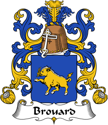 Coat of Arms from France for Brouart or Brouard