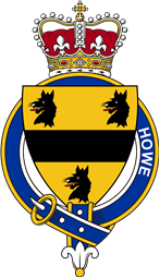 Families of Britain Coat of Arms Badge for: Howe (England)