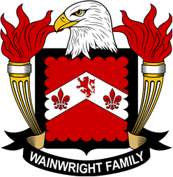 Coat of arms used by the Wainwright family in the United States of America