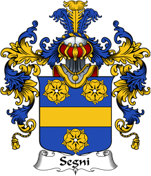 Italian Family Coat of Arms (v.25b) Segni