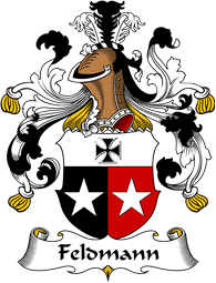 German Wappen Coat of Arms for Feldmann